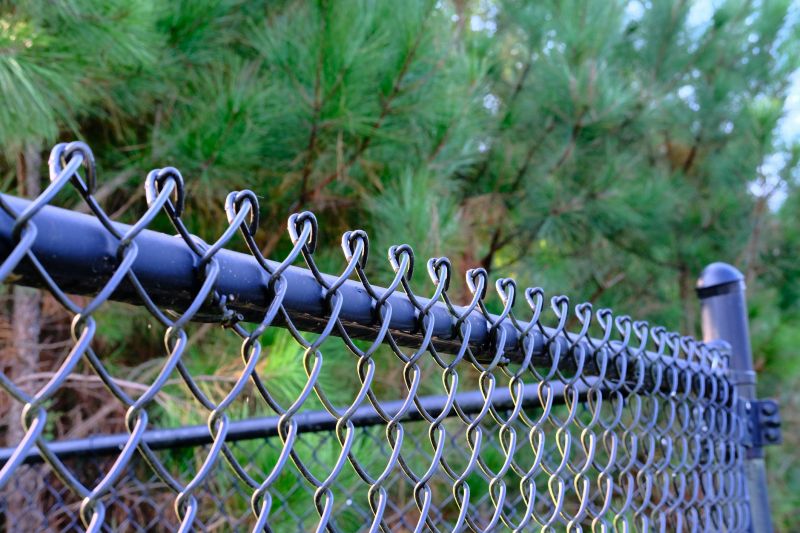 Chain-Link Security Fence
