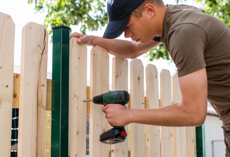 Fence Contractors at Work
